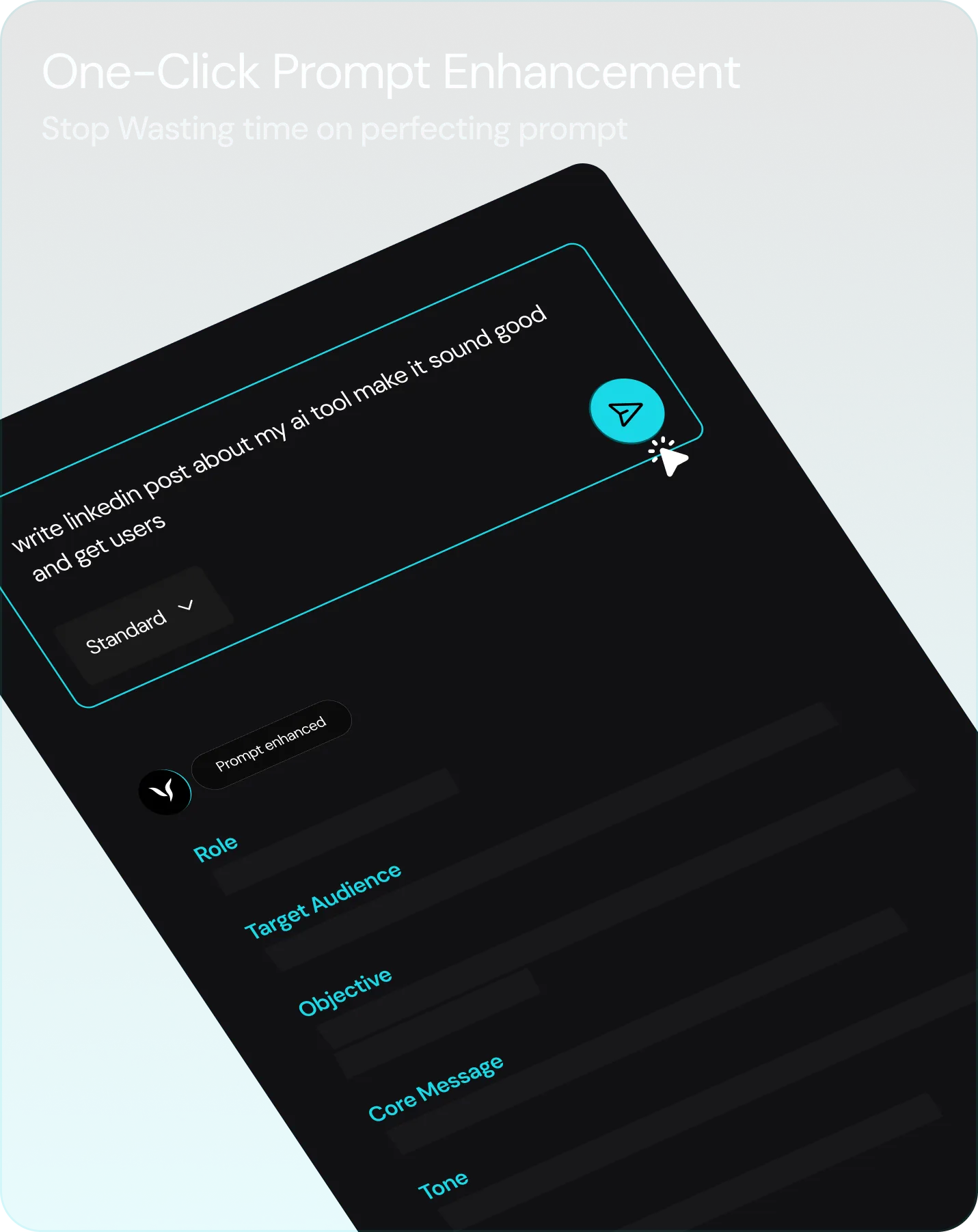 One-Click Prompt Enhancement